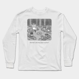 Camping Plants Long Sleeve T-Shirt